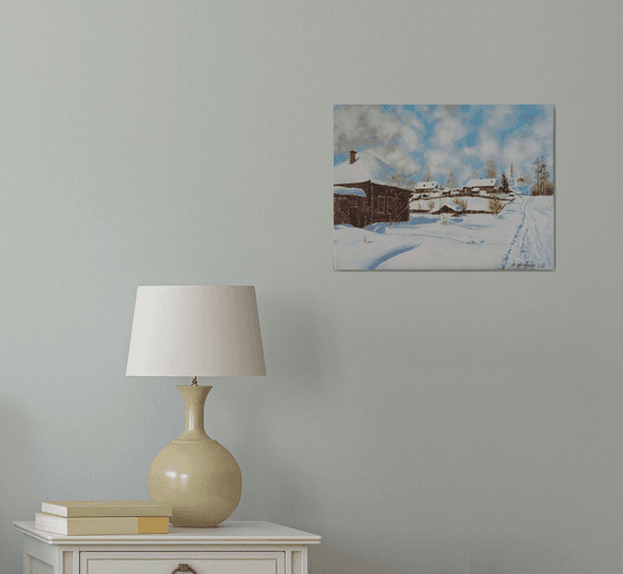 Country Winter Scene