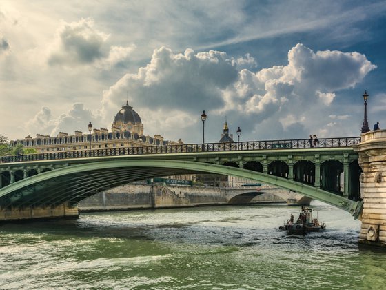 Walk along the Seine River