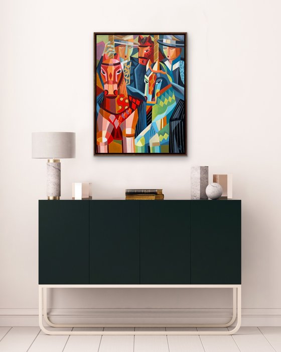 Painted Ponies Nostalgic Carousel Themed Art