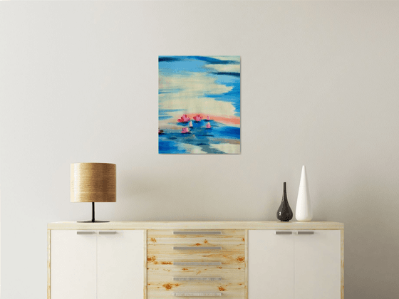 Peaceful Pond Lilies