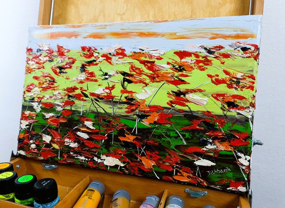 A Meadow Full Of Poppies 1