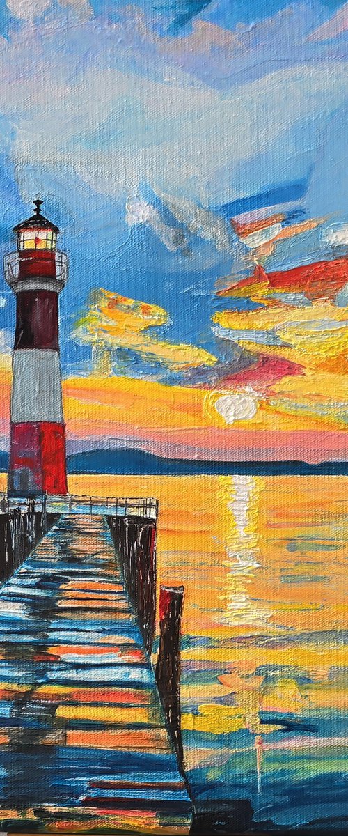 The Lighthouse of Burgenland by Anna Burger