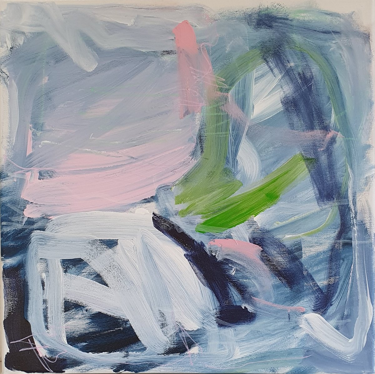 Kleiner Winter V (Little Winter 5) By Jutta Widrinsky, 18 X 18, Artwork For Sale On Artfinder