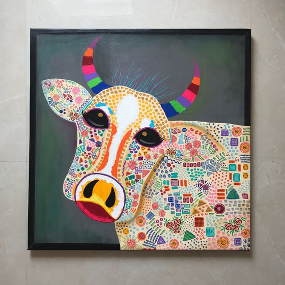 Humma Cow !! Pop Art !!