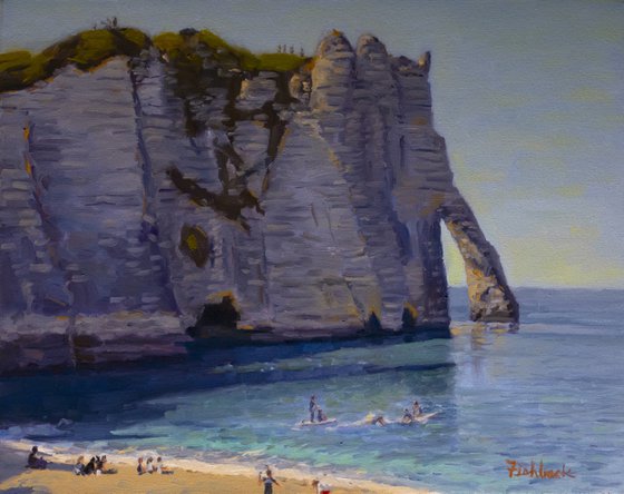 Cliffs of Etretat France