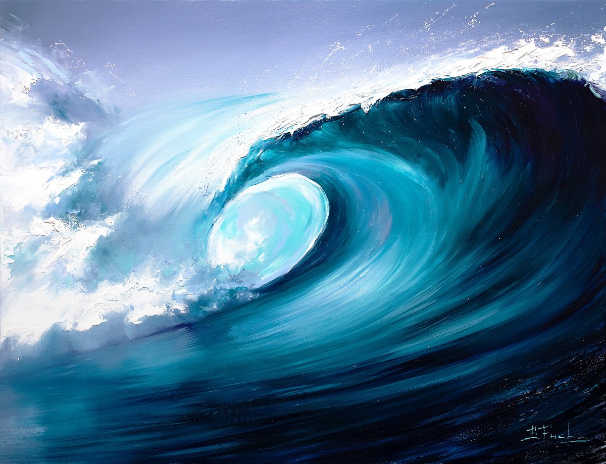 Sea Spray Symphony by Bozhena Fuchs