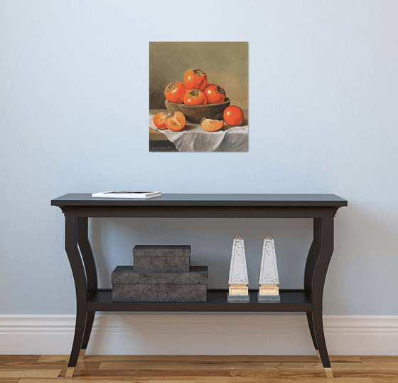 A Bowl of Persimmons