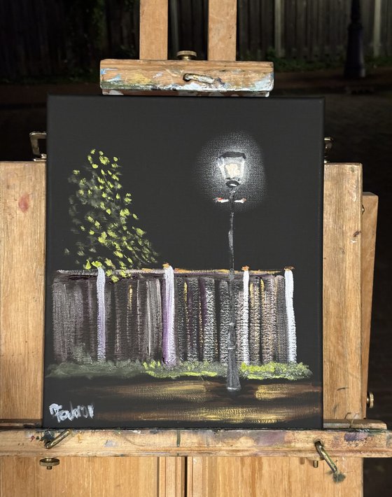 Street lights in the Dark