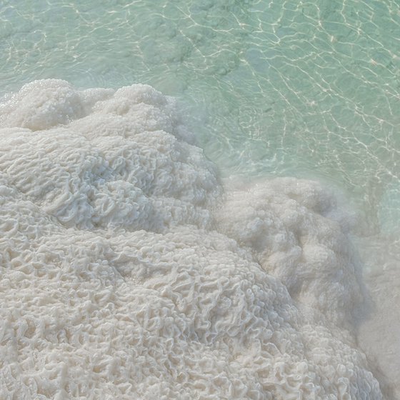 Salt near water