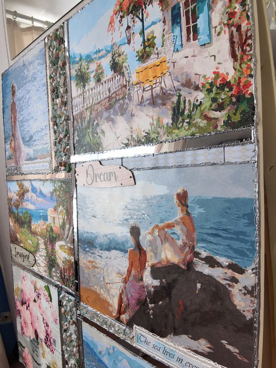 Life in a house by the sea