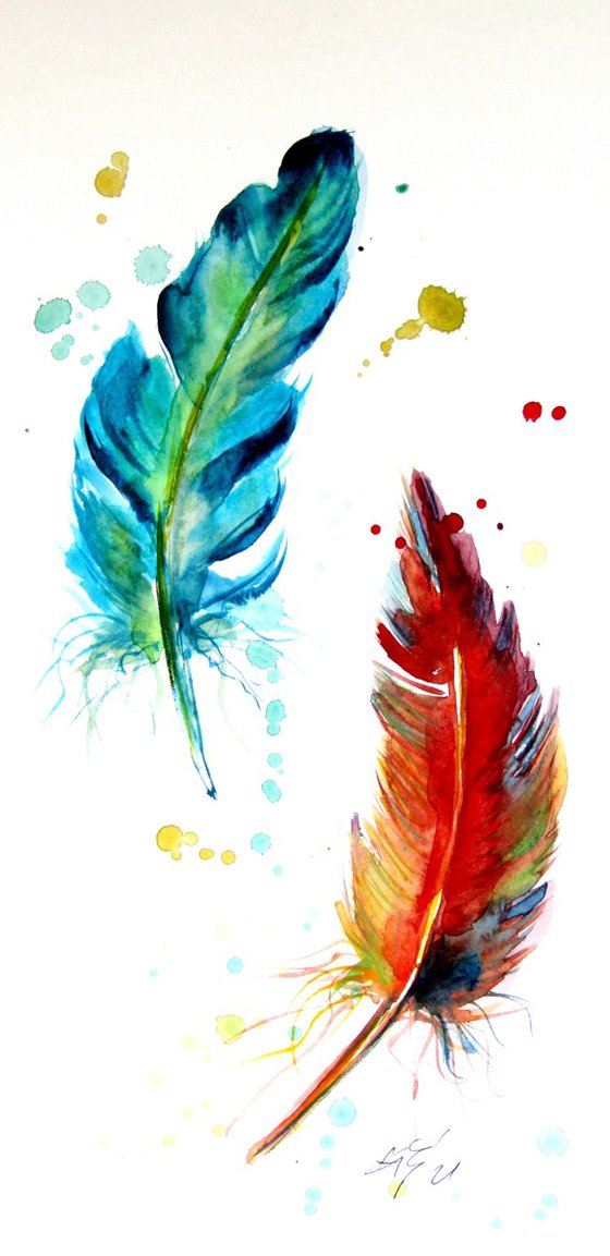 Feathers collection