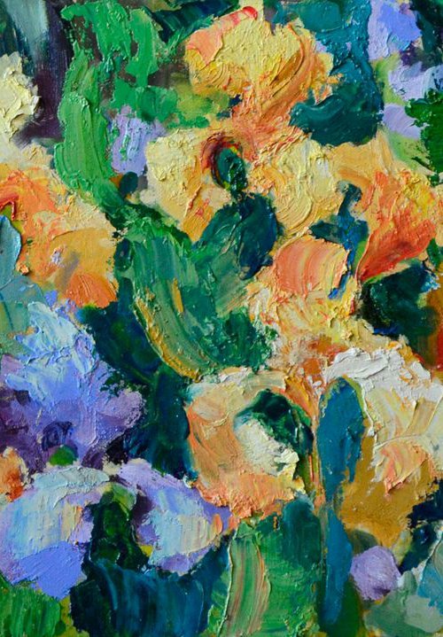 Irises by Andriy Naboka