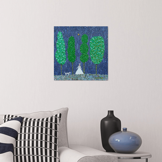 The Trees, The Moon And Her