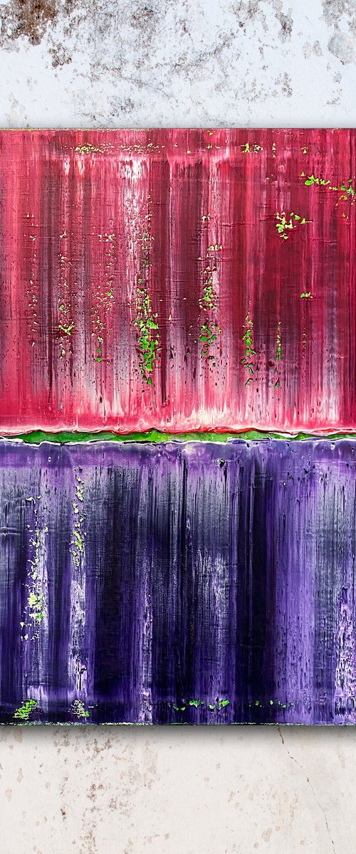 "Standing Up To You" - Original PMS Oil Painting On Canvas - 16 x 20 inches by Preston M. Smith (PMS)