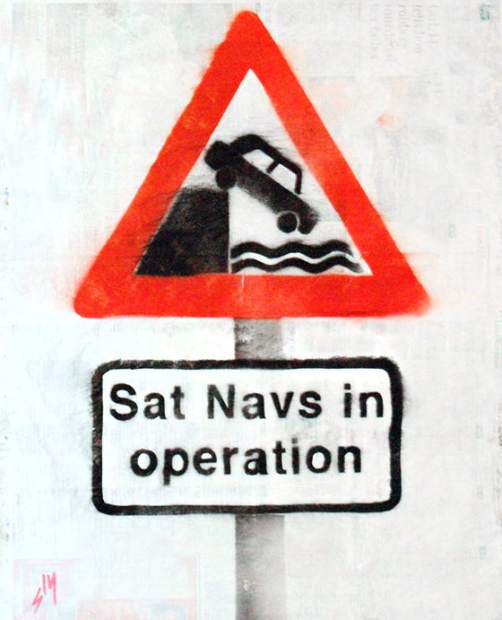 SAT NAV (ON AN URBOX).