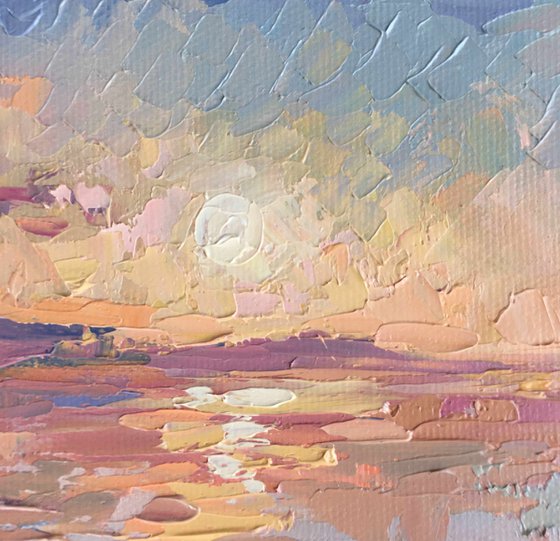 "A moment of peace at sunset"