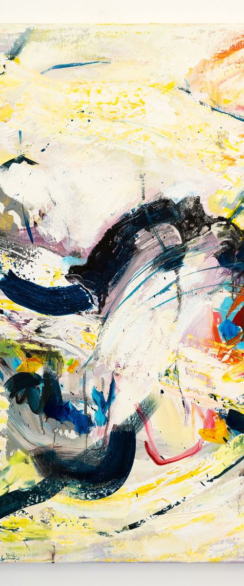 Colorful abstract painting KR681 by Radek Smach