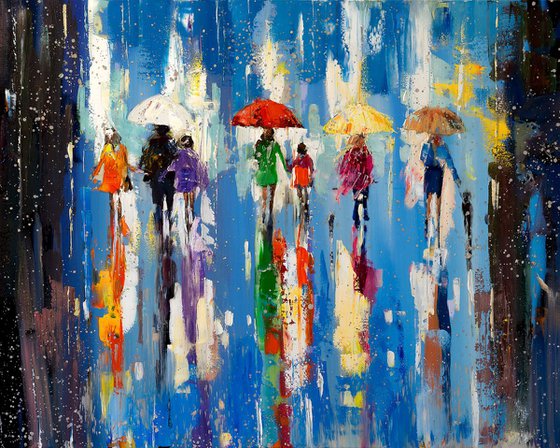 'Rainy Evening in London II'