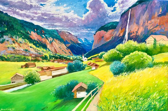 Summer in Lauterbrunnen