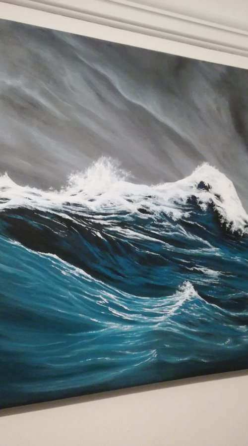 Sea Storm by Zoe Adams