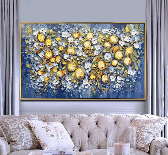 Lemon Branches in Bloom