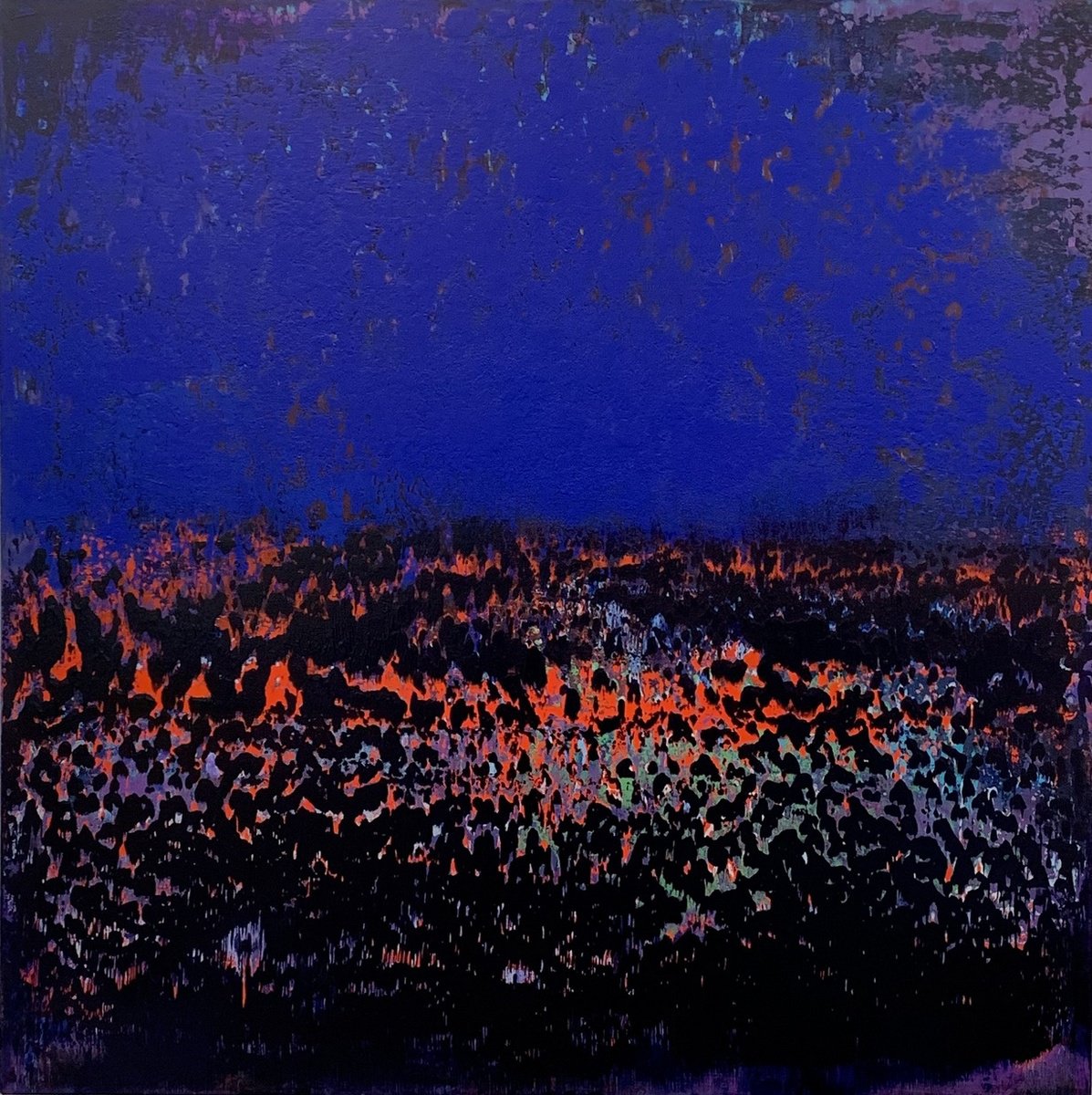 Fire Tide Ii By Richard Heys, 41 X 41, Artwork For Sale On Artfinder