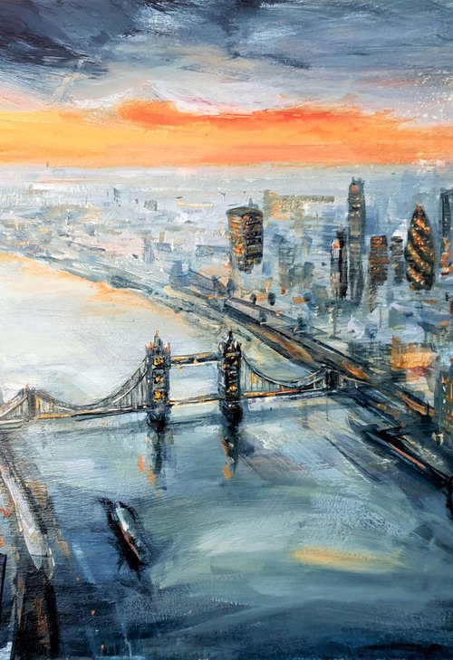 Above The City Lights by Joseph  Charman