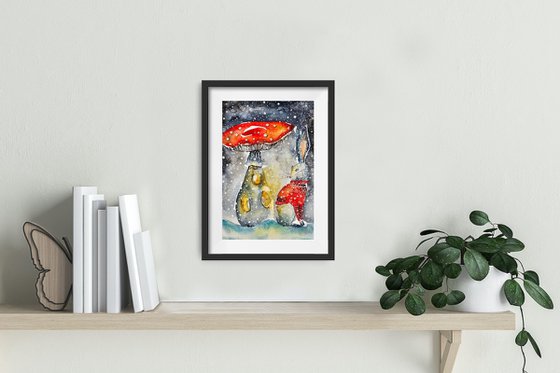 Mushroom Lantern (small)