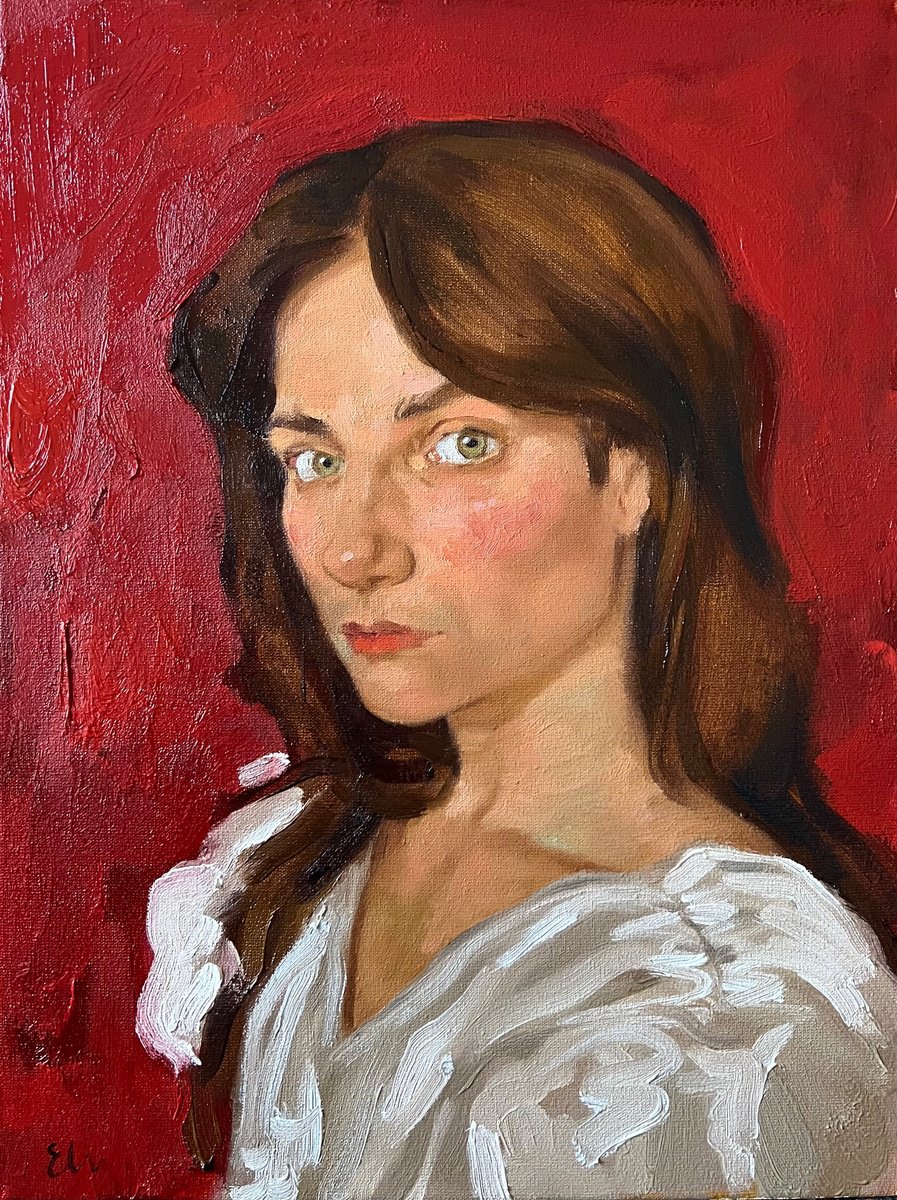 Portrait of Jana by Elina Arbidane