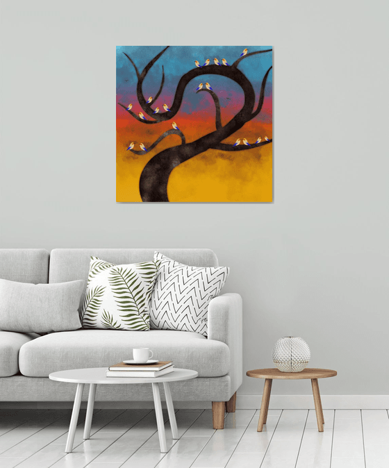 Serene treescape