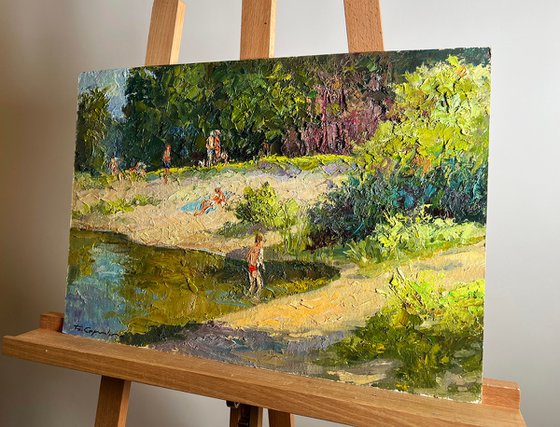 Summer Vacation on the River