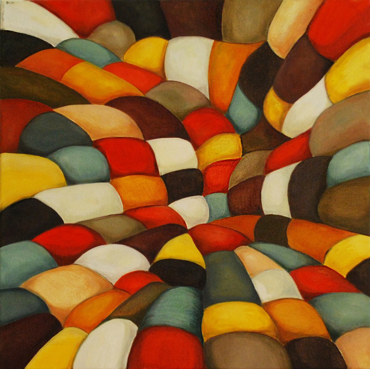 Quilt No.4 By Nikola Ivanovic, 16 X 16, Artwork For Sale On Artfinder
