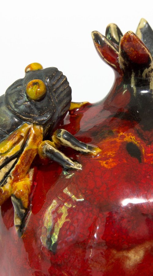 Cicada and pomegranate by Oleksandr Korol
