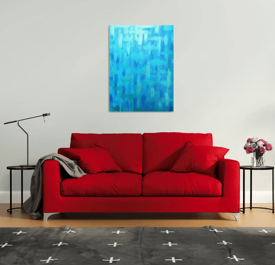 Blue I ( Large 30" x 40 ")