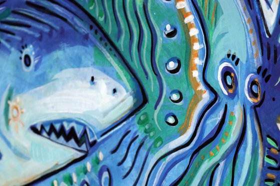 UNDERSEA WORLD 115x215cm