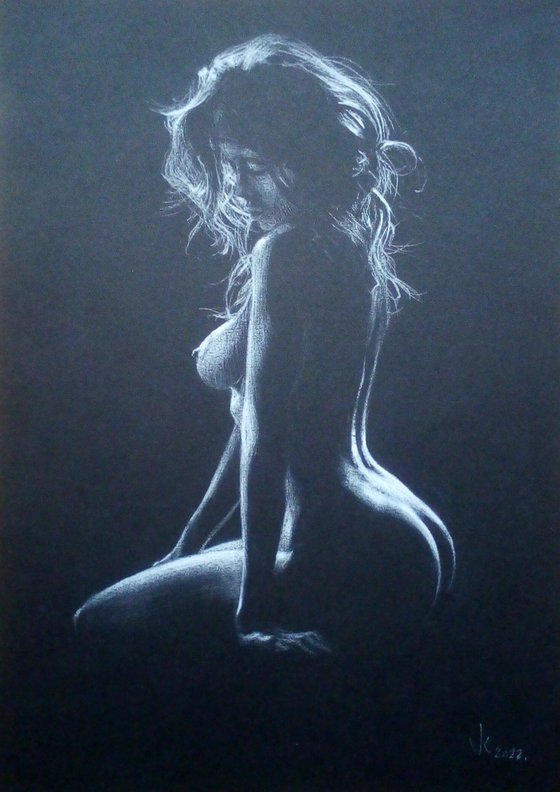 Nude noir #277 (21X29)cm