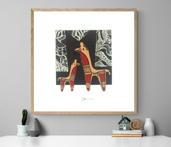 Archaic Period Figurine; Horse