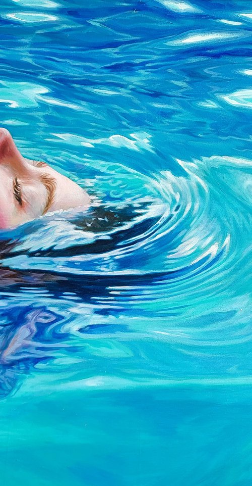 Star on the water by Lesja Rygorczuk