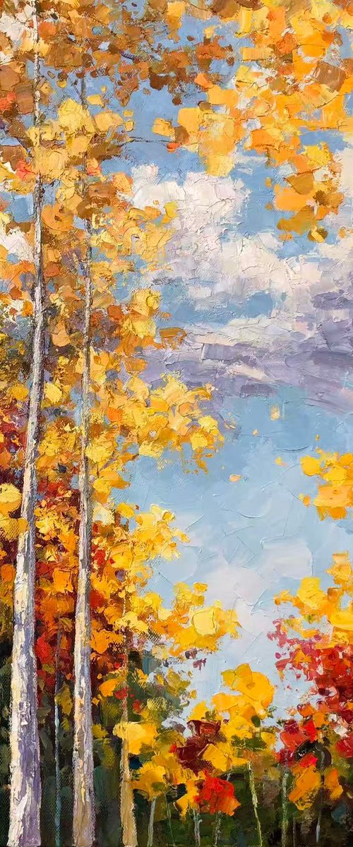 Autumn sky z054 by jianzhe chon