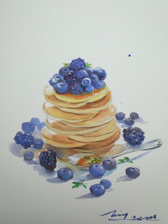 Blueberry Pancakes