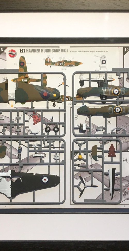 Model Collage: Hawker Hurricane by Karl Hamilton-Cox
