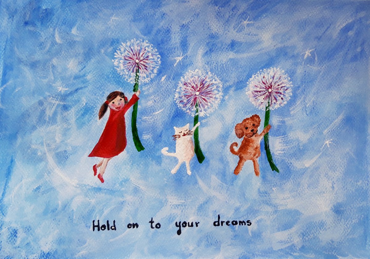 Hold on to your dreams (2021) by Elena Parau