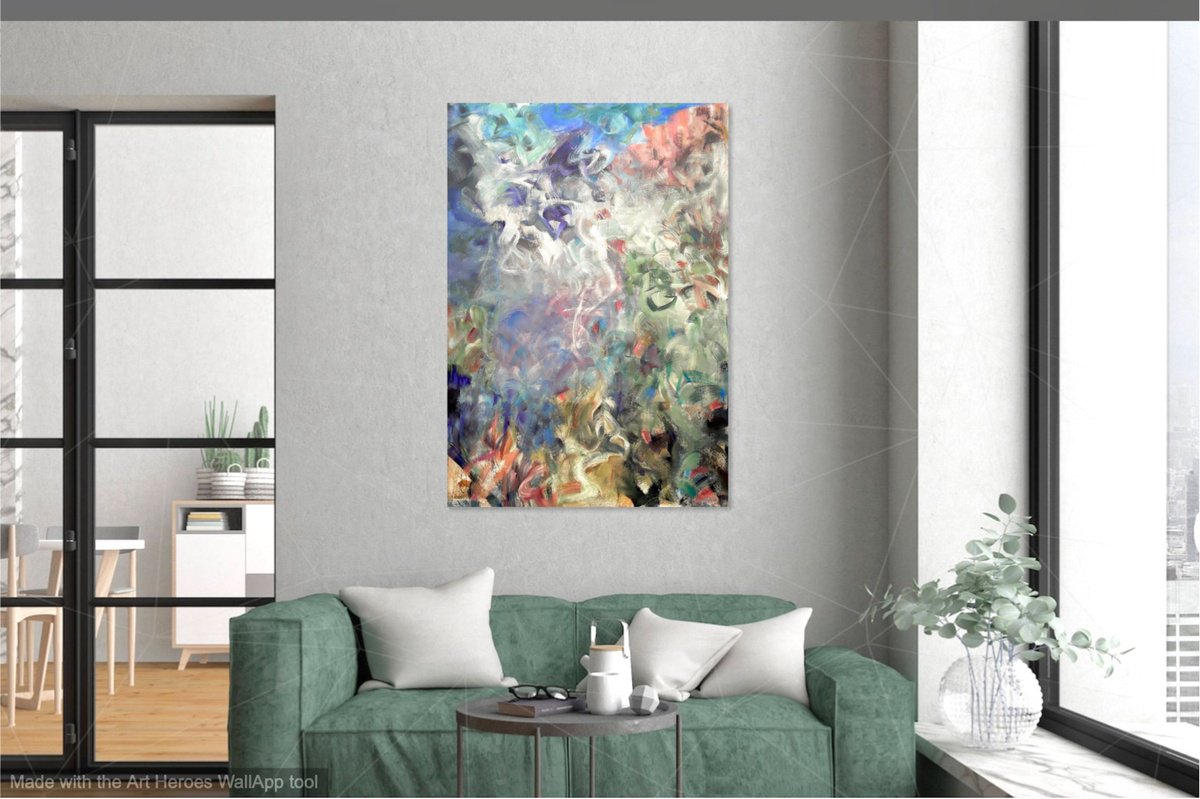 Wonderland By Nancy J. Mclaughlin, 38 X 54, Artwork For Sale On Artfinder