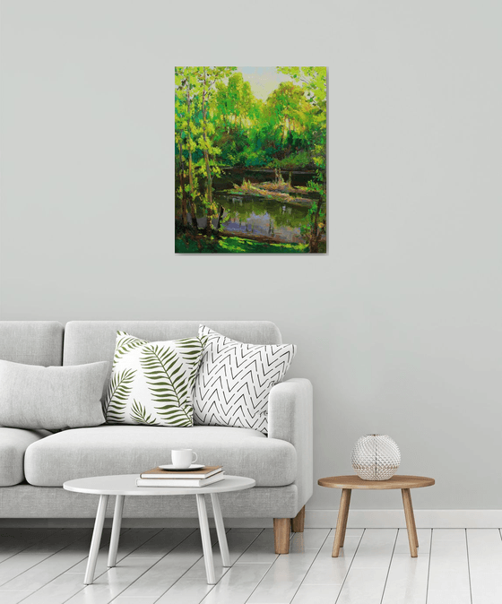 Summer greenery