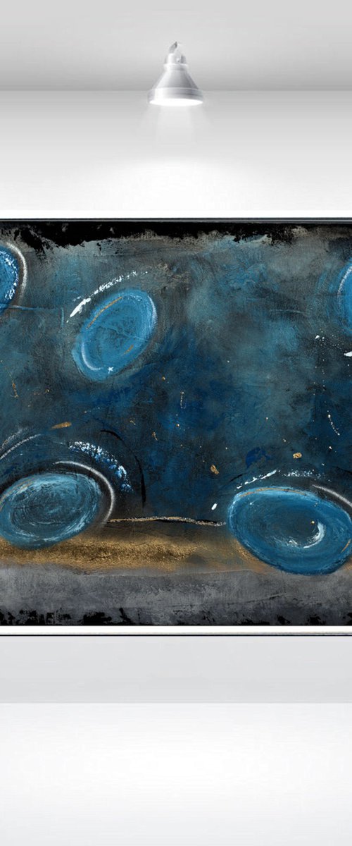 Balloons in Blue by Edelgard Schroer