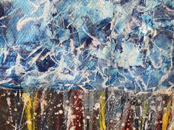 Blue and Colors Landscape