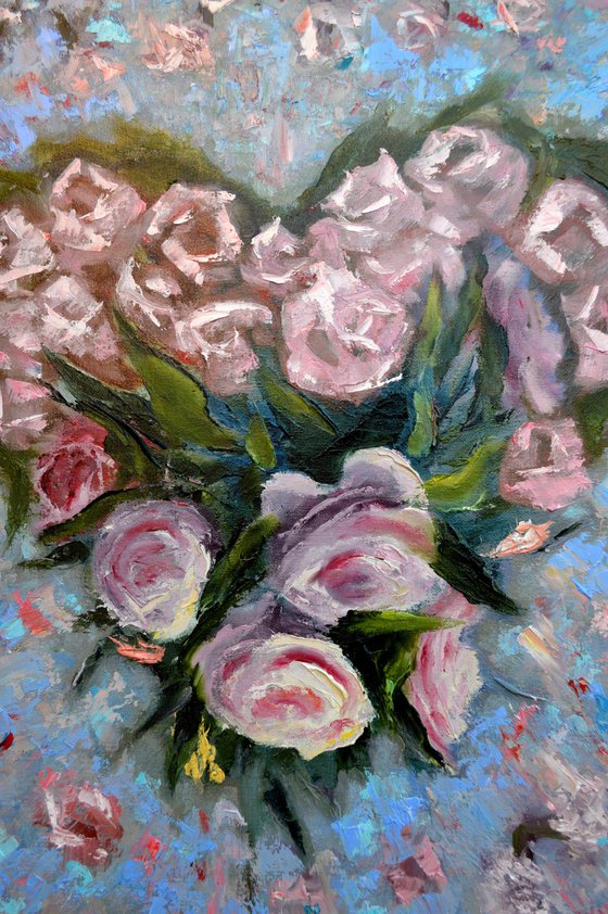 The Pulse of Origin: A Floral Heart