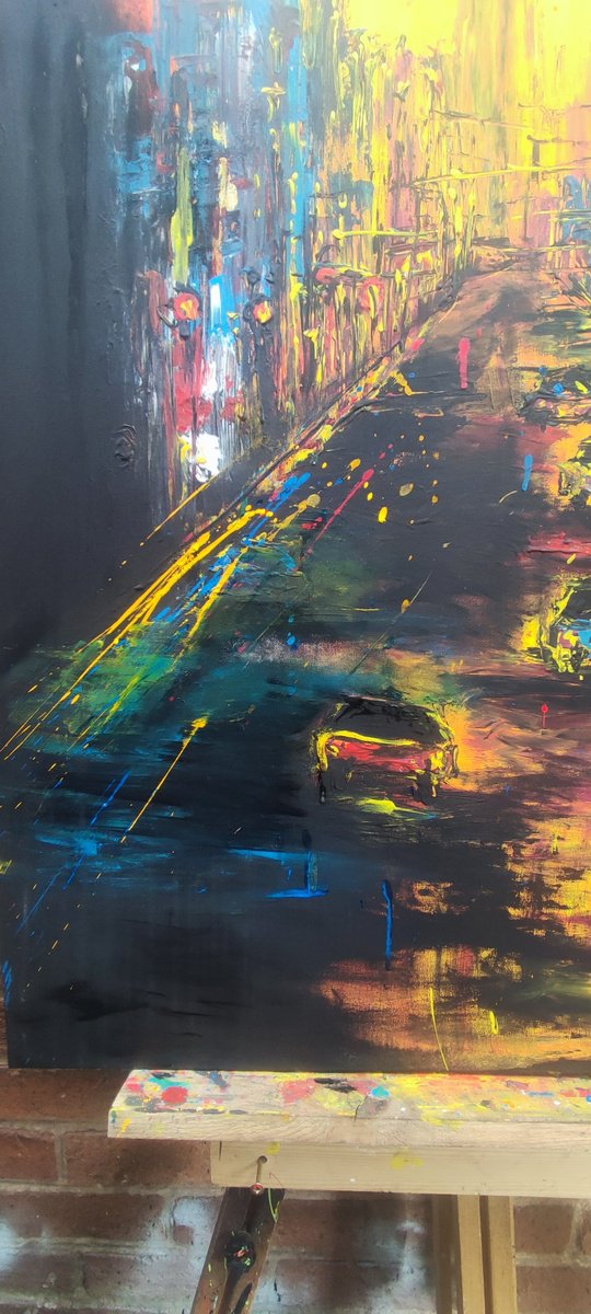 City By Beata Harasim, 31 X 39, Artwork For Sale On Artfinder