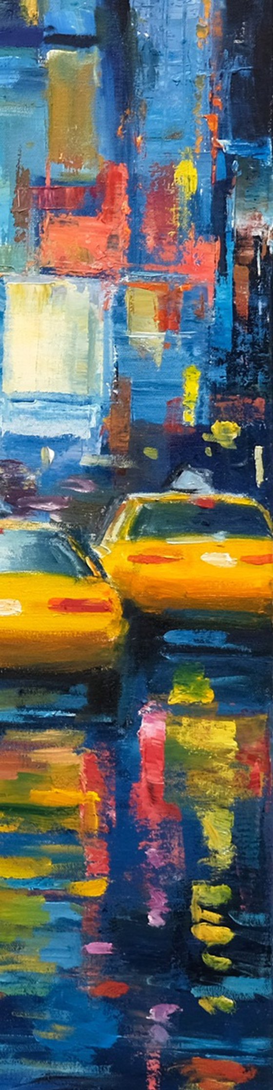 She Walks Through Manhattan