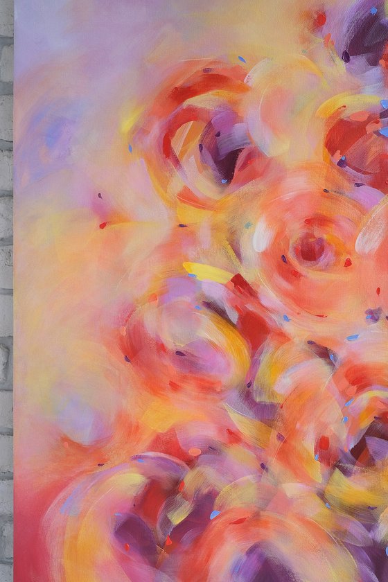 Abstract roses